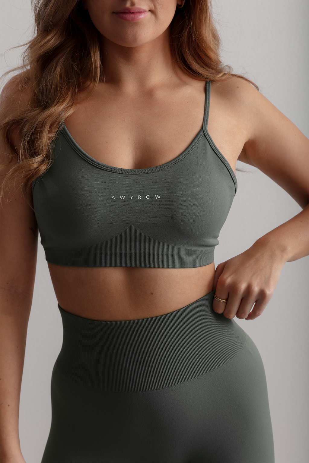 Sage Khaki Sculpt Sömlös BH